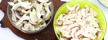 плов с грибами в мультиварке. Шаг 4