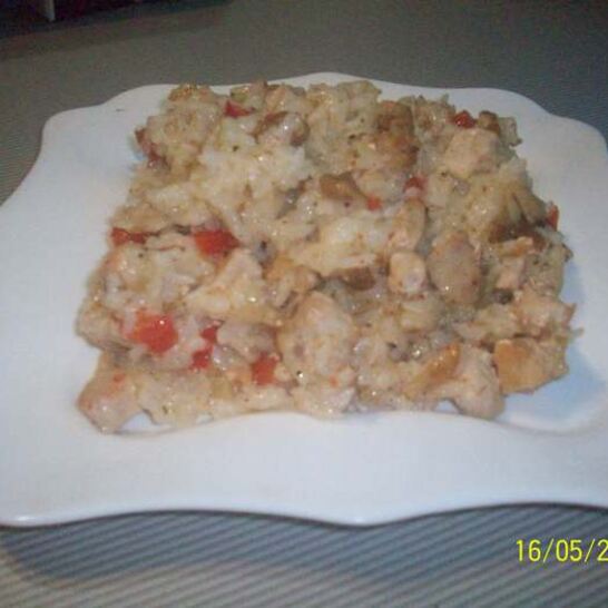 Рецепт плова с грибами