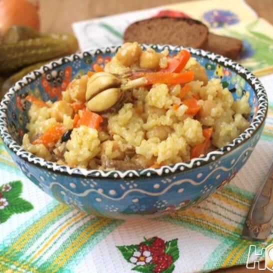 Рецепт плова с нутом