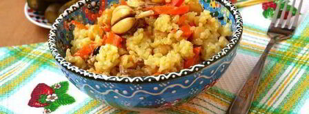 плов с нутом. Шаг 7