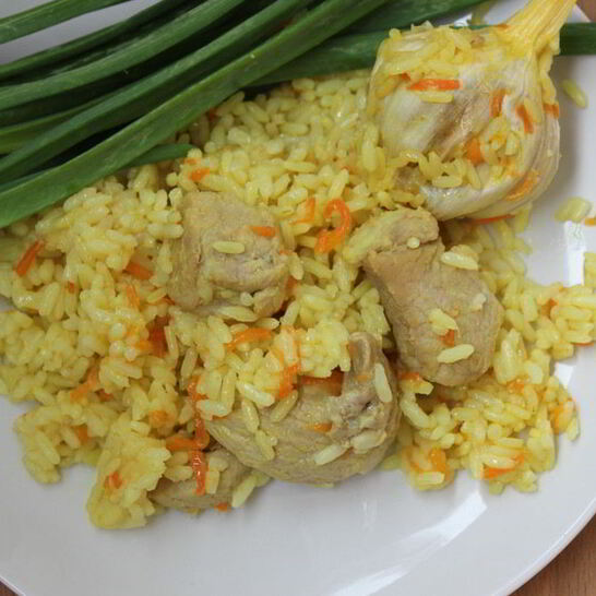 Рецепт плова с приправой карри