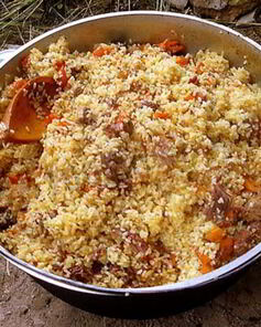 Плов с тушенкой