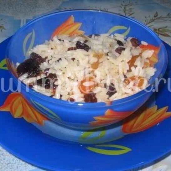 Рецепт плова сладкого