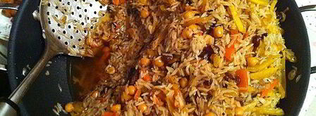 плов ташкентский из риса лазер для стеклокерамики. Шаг 8