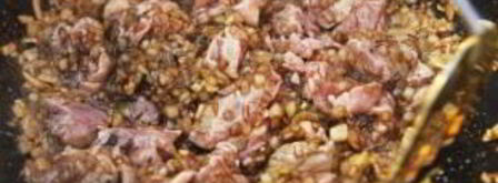 плов узбекский в казане. Шаг 10