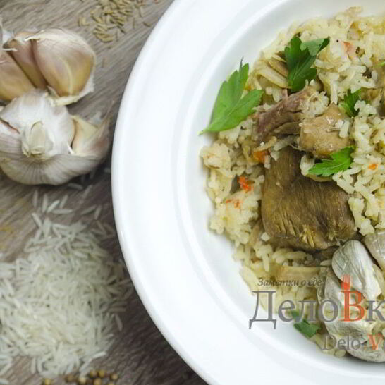 Рецепт плова в мультиварке