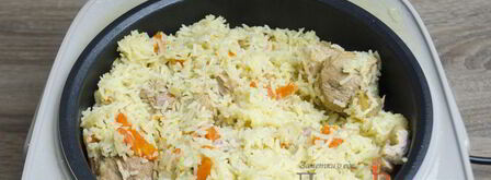 плов в мультиварке. Шаг 16