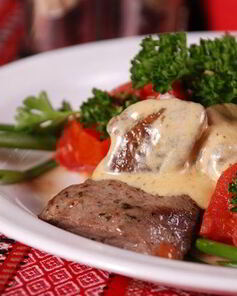 Фрикасе из телятины