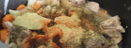 мясное рагу с фасолью. Шаг 4