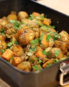 Овощное рагу — постное блюдо