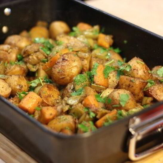 Рецепт овощного рагу — постного блюда