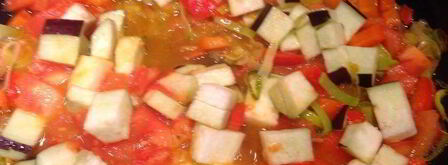 овощное рагу с фасолью. Шаг 6