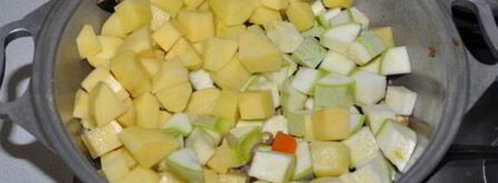 овощное рагу с индейкой. Шаг 7