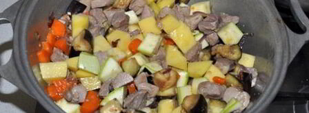 овощное рагу с индейкой. Шаг 8