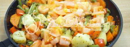 овощное рагу с прованскими травами. Шаг 6