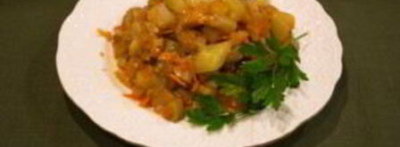 рагу из баклажанов вкусное. Шаг 9