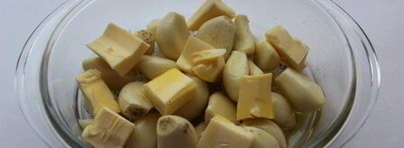 рагу из курицы с фасолью и запеченным чесноком. Шаг 4