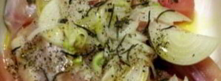 рагу из маринованного кролика с овощами и грибами. Шаг 3