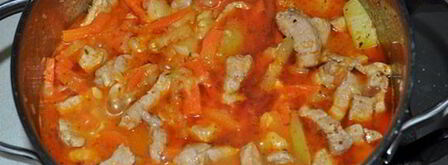 рагу из свинины с кабачками. Шаг 9