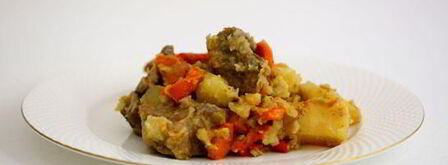 рагу из телятины с овощами в мультиварке. Шаг 9