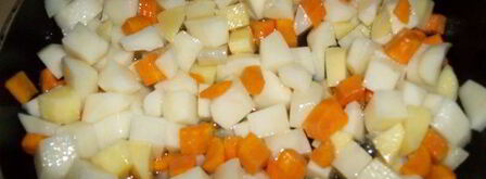 рагу на молоке солнышко. Шаг 5