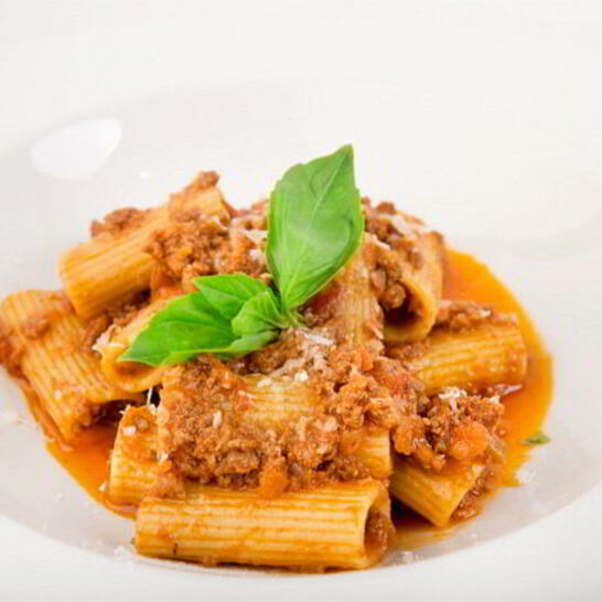 Рецепт ригатоней с рагу из ягненка