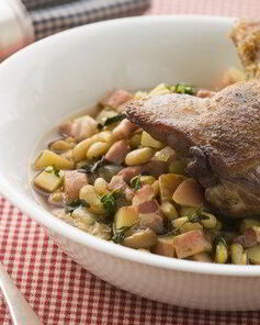 Зеленое овощное рагу по-итальянски