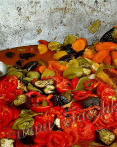 Блюдо рататуй