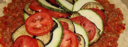 рататуй на хрустящей галете. Шаг 8