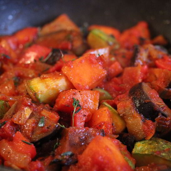 Рецепт рататуя с тыквой