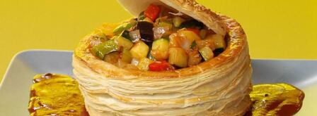 рататуй в корзинке. Шаг 6