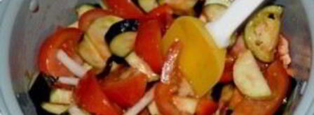 рататуй в мультиварке. Шаг 7