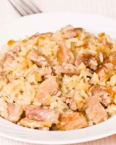 Итальянское ризотто из курицы