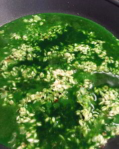 Огуречное ризотто