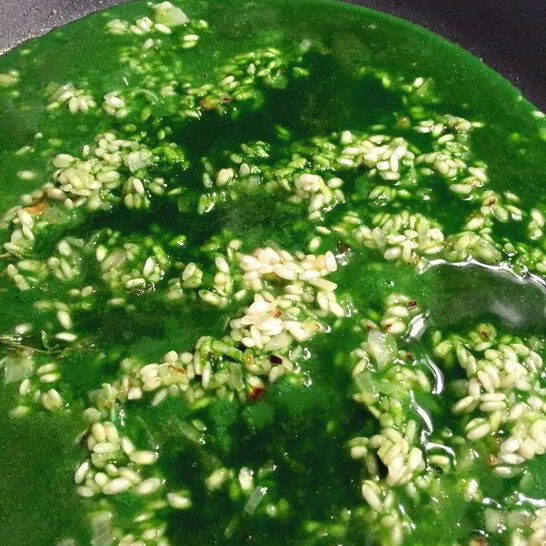 Рецепт огуречного ризотто