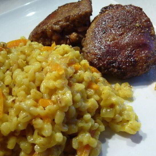 Рецепт ризотто из перловки