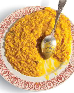 Ризотто по-милански с шафраном