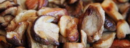 ризотто с белыми грибами и петрушкой. Шаг 3