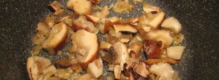 ризотто с белыми грибами. Шаг 3