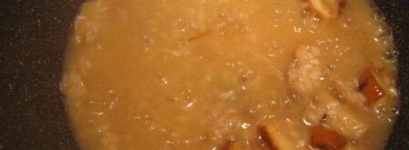 ризотто с белыми грибами. Шаг 5