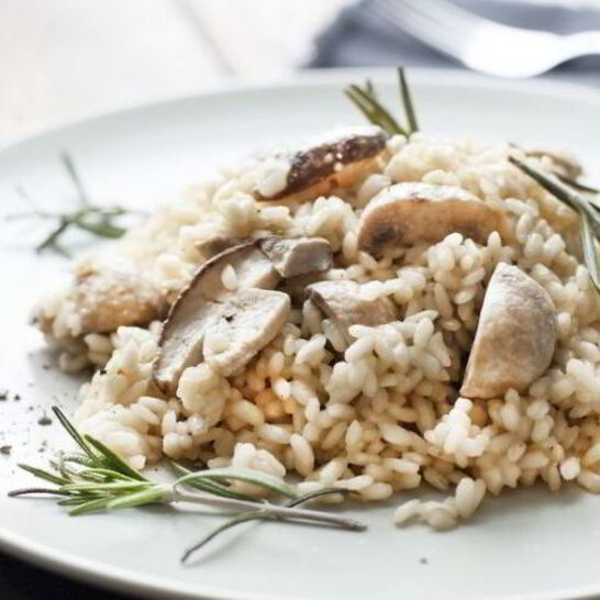 Рецепт ризотто с грибами