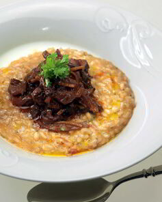 Ризотто с кукумарией