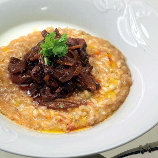 Рецепт ризотто с кукумарией