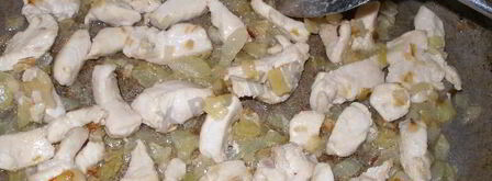 ризотто с курицей и замороженными овощами. Шаг 6