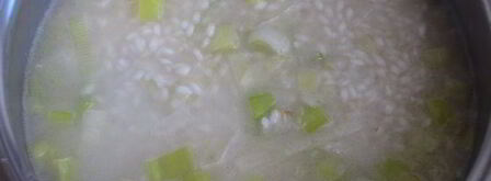 ризотто с лососем и зеленым горошком. Шаг 5