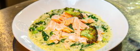 ризотто с лососем. Шаг 6