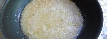 ризотто с помидорами и базиликом. Шаг 4