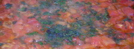 ризотто с помидорами и базиликом. Шаг 6