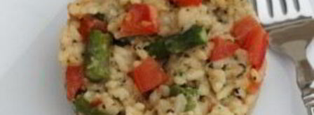 ризотто с помидорами и спаржей. Шаг 10