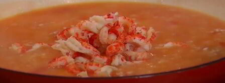 ризотто с раковыми шейками. Шаг 9